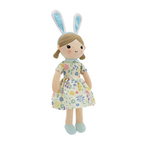 15” Spring Doll with Blue Bunny Ears (82201BLUE)