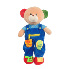 Load image into Gallery viewer, 16&quot; Educational Plush Bear (12431)