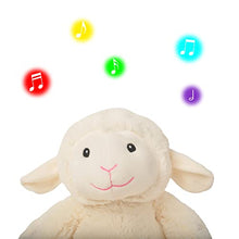 Load image into Gallery viewer, 10" Soft Dreams Lamb w/Lullaby & Night Light (91048)