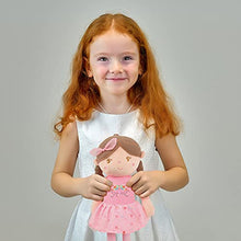 Cargar imagen en el visor de la galería, 20"  Pink Olivia Stuffed Rag Doll (89150PINK)