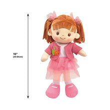 Load image into Gallery viewer, 16" Little Sweet Hearts Pink Tulle Doll (90960)