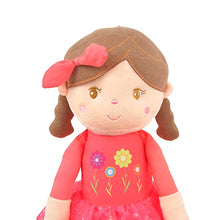 Cargar imagen en el visor de la galería, 20" Coral Olivia Doll Stuffed Rag Doll (89150CORAL)