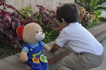 Cargar imagen en el visor de la galería, 16" Educational Plush Bear (12431)