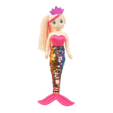 Load image into Gallery viewer, 18" Adalina Mermaid W/ Reversible Sequin Tail (89001-3)
