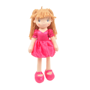 18" Addy Doll Pink Rag Doll