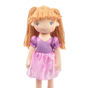 18" Addy Doll Purple Rag Doll