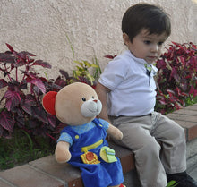 Cargar imagen en el visor de la galería, 16" Educational Plush Bear (12431)