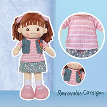 Load image into Gallery viewer, 16" Little Sweet Hearts Floral Doll (90958)