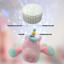 Load image into Gallery viewer, 12" Sleepy Pals Night Light Unicorn w/Music