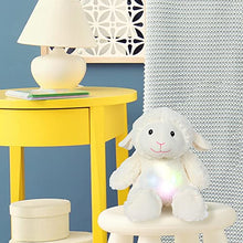 Load image into Gallery viewer, 10" Soft Dreams Lamb w/Lullaby & Night Light (91048)