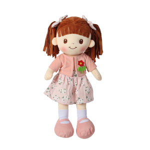 16" Little Sweet Hearts Peach Doll (90964)
