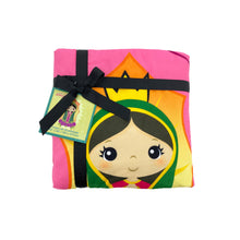 Cargar imagen en el visor de la galería, 50" X 40" Virgen de Guadalupe Blanket (62312)