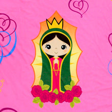 Cargar imagen en el visor de la galería, 50" X 40" Virgen de Guadalupe Blanket (62312)