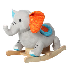 Load image into Gallery viewer, Linzy Toys Grey Elephant Baby Rocker, Kids Ride on Toy for Toddlers Age 1+ (37631)