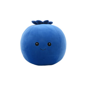 11" x11" Yum Yum Smoochy Pals Blueberry Plush Pillow (62692BLUEBERRY)