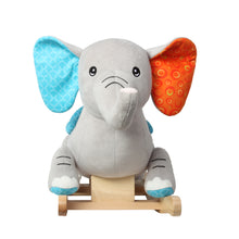 Load image into Gallery viewer, Linzy Toys Grey Elephant Baby Rocker, Kids Ride on Toy for Toddlers Age 1+ (37631)