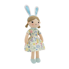 Cargar imagen en el visor de la galería, 15” Spring Doll with Blue Bunny Ears (82201BLUE)