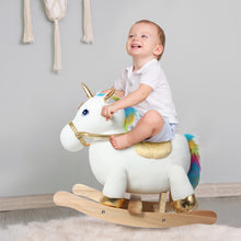 Cargar imagen en el visor de la galería, Linzy Toys Fancy Unicorn Baby Rocker, Kids Ride on Toy for Toddlers Age 1+ (37627)