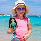 18" JADE MERMAID W/REVERSIBLE SEQUIN TAIL (89004)