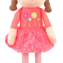 Cargar imagen en el visor de la galería, 20&quot; Coral Olivia Doll Stuffed Rag Doll (89150CORAL)