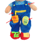 16" Educational Plush Bear (12431)