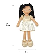 18" Addy Doll Gold Rag Doll (89045GOLD)