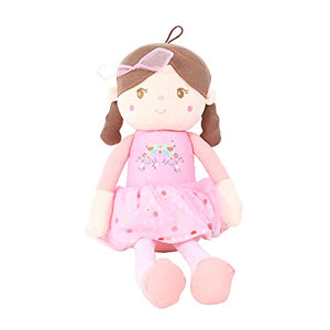 20"  Pink Olivia Stuffed Rag Doll (89150PINK)