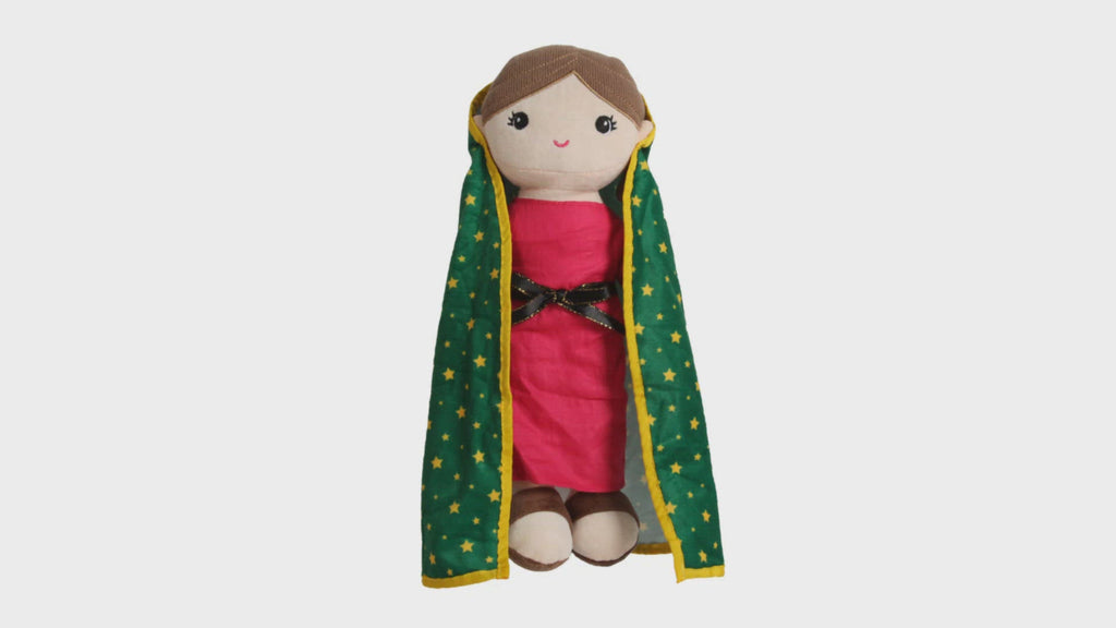 14'' Virgin Mary Doll, Muñeca Virgen de Guadalupe (80617)