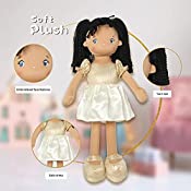18" Addy Doll Gold Rag Doll (89045GOLD)