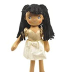 18" Addy Doll Gold Rag Doll (89045GOLD)
