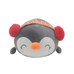 15" Smoochy Pals Penguin Plush Pillow (62310P)