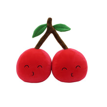 Load image into Gallery viewer, 17&quot;  x 16.5&quot; Yum Yum Smoochy Pals Cherry Plush Pillow (62692CHERRY)