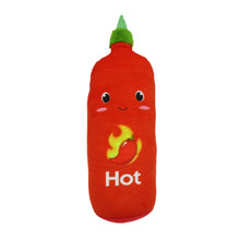 Cargar imagen en el visor de la galería, 24&quot; Yum Yum Smoochy Pals Hot Sause Plush Pillow (68127HOTSAUCE)
