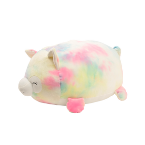 15" Smoochy Pals Tie Dye Llama Plush Pillow (68236R)