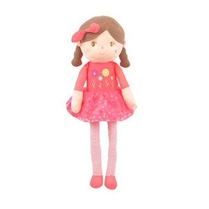 20" Coral Olivia Doll Stuffed Rag Doll (89150CORAL)