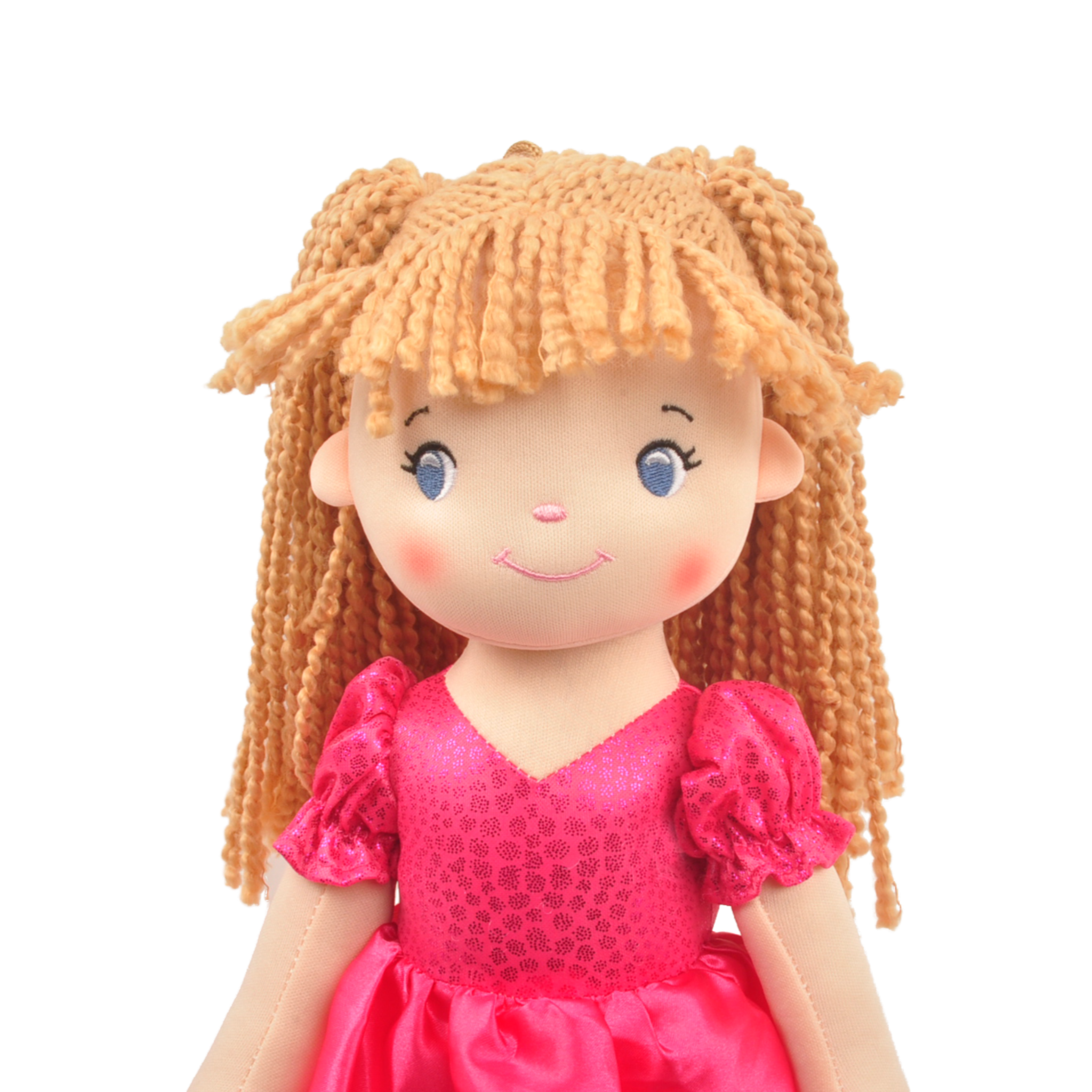 18" Addy Doll Pink Rag Doll