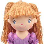 18" Addy Doll Purple Rag Doll