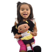 Load image into Gallery viewer, 16&quot; Yellow Aissa Doll (93701)