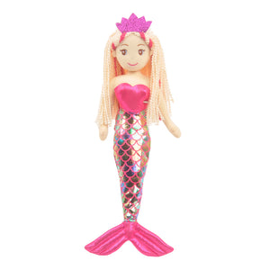 Magical mermaid- Mia is a stunning mermaid with blonde hair, a gorgeous shimmery tail and crown, and has big beautiful eyes