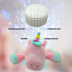 12" Sleepy Pals Night Light Unicorn w/Music