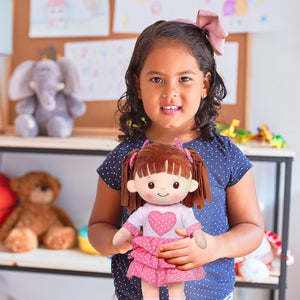 16" Little Sweet Hearts Hot Pink Sophia Doll (90961-HOTPINK)