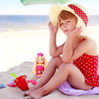 Magical mermaid- Mia is a stunning mermaid with blonde hair, a gorgeous shimmery tail and crown, and has big beautiful eyes