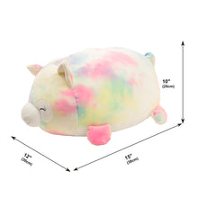 Load image into Gallery viewer, 15&quot; Smoochy Pals Tie Dye Llama Plush Pillow (68236R)