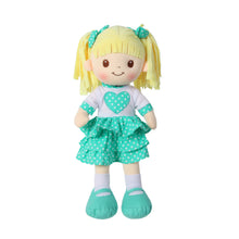 Load image into Gallery viewer, 16&quot; Little Sweet Hearts Turquoise Sophia Doll (90961-Turquoise)