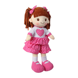 16" Little Sweet Hearts Hot Pink Sophia Doll (90961-HOTPINK)