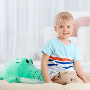 15" Crocodile Smoochy Pals Plush Pillow (62429A)